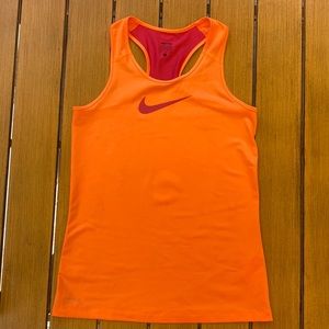 Nike Pro - Girls racer back, running / athletic shirt.  Youth size large.